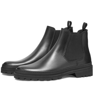 A.P.C. CALI CALFSKIN LEATHER CHELSEA BOOT LUG SOLE sz 43 EU mens 10 US